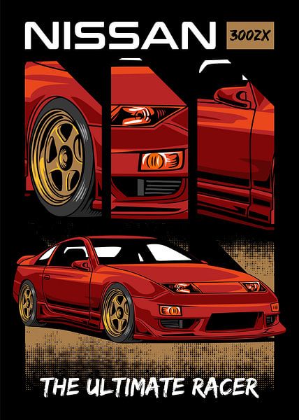 Nissan 300ZX JDM Auto von Adam Khabibi