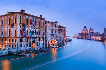 Zonsondergang in Venetië van Henk Meijer Photography