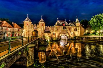 Medieval Koppelpoort - city gate to Amersfoort by Rene Siebring
