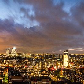 Rundblick Rotterdam von Rob van de Graaf