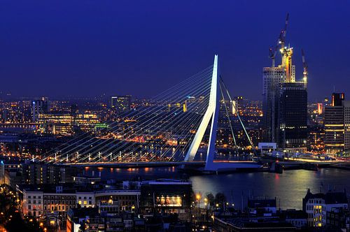 Rotterdam by night.