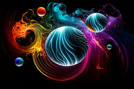 Sphères abstraites_09 sur Peet de Rouw