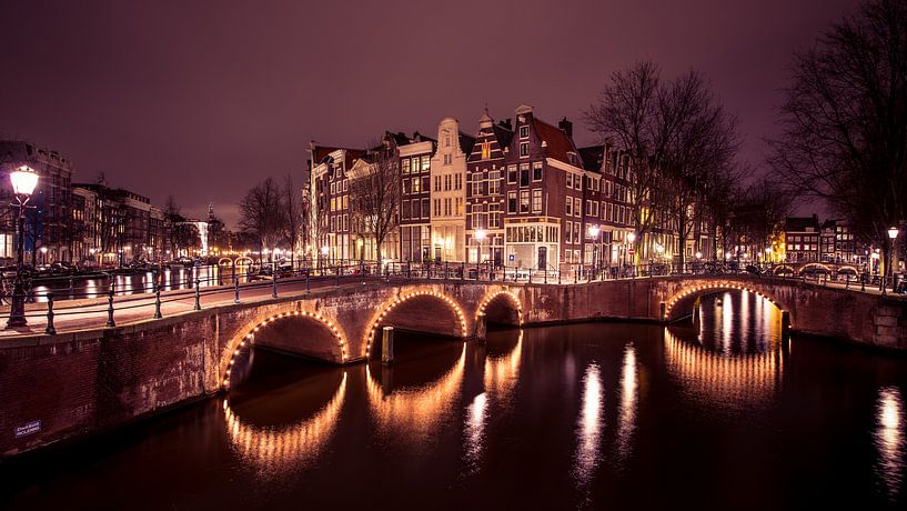 Grachten Amsterdam von Dennis Wierenga