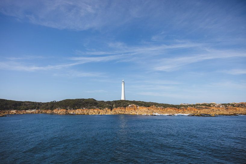 Der höchstgelegene Leuchtturm Tasmaniens: Ein Leuchtfeuer in Strahan von Ken Tempelers