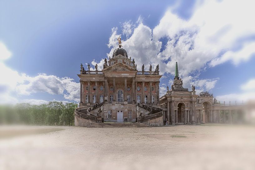 view of a romantic castle from the Middle Ages by Rita Phessas