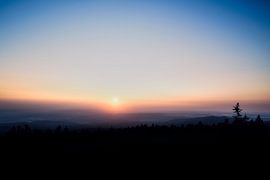 Sunrise in the Harz Mountains by Mike Ahrens