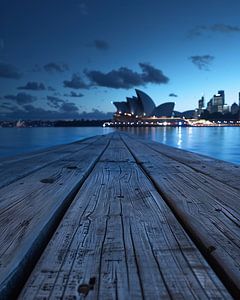 Sydney Opera bei Nacht