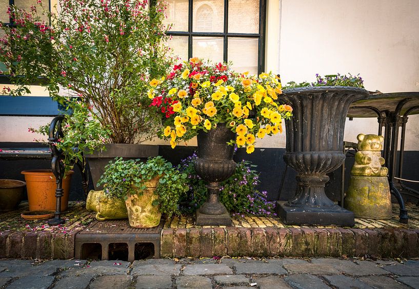 Garden poster of french vases by Danny den Breejen