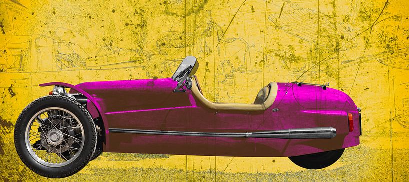 Threewheeler in pink von aRi F. Huber