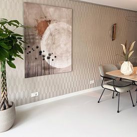 Customer photo: Japandi in earth tones by Carla Van Iersel, on ArtFrame