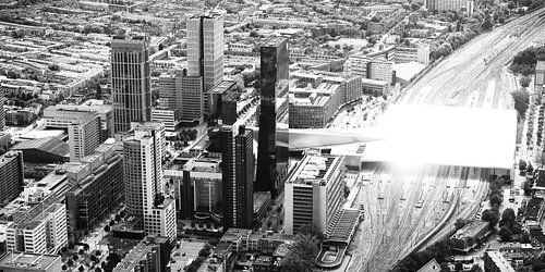 Rotterdam Centraal (zwart-wit)