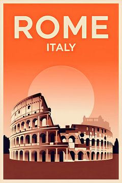 Rome, Italië van Poster Art Shop