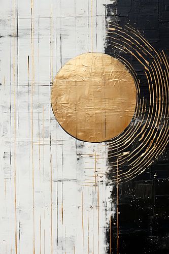 ABSTRACT KUNST Kosmische cirkels