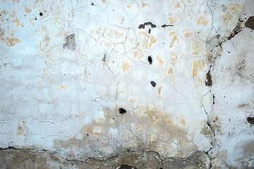 Anciens murs recouverts d'un badigeon sur Frans Nijland