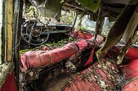 Old car decayed inside by Inge van den Brande thumbnail
