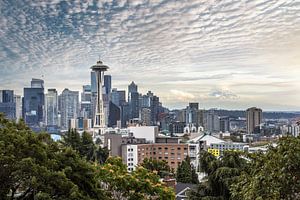 Seattle Skyline mit Mount Rainier