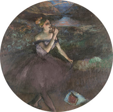 Danser met boeketten, Edgar Degas