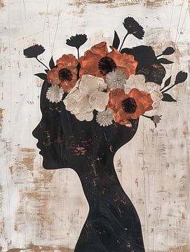 Flowers on my Mind van Gypsy Galleria