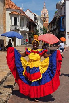 Colombian beauty in Cartagena by Matthias Stolt
