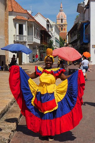 Colombian beauty in Cartagena
