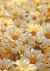 Mer de marguerites sur Liv ter Riet