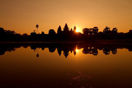 Sonnenaufgang in Angkor Wat, Kambodscha
