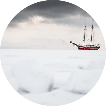 Arctische expeditie met zeilschip Noorderlicht van Martijn Smeets