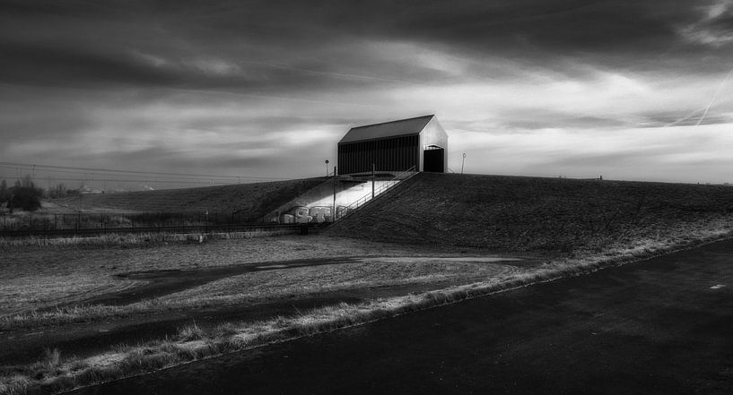 Variationen Landschaften schwarz und weiß von Henk Miedema