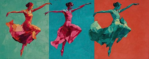 Tanzende Frau | Fließende, anmutige Tänzerin