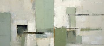 Groen-Blauw 143.74 van ARTEO Schilderijen