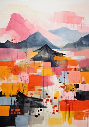 Abstract Art Picture Art Print Painting