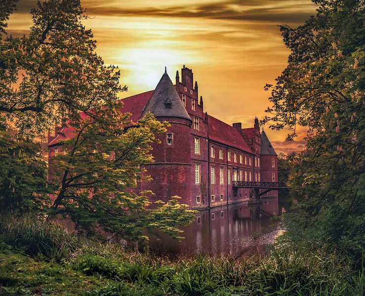 Kasteel in Dortmund van Johnny Flash