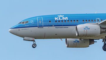 KLM Boeing 737-700 passagiersvliegtuig.