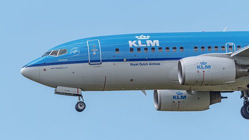 KLM Boeing 737-700 passagiersvliegtuig.
