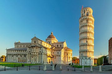 Scheve toren van Pisa bij zonsopgang van Markus Lange