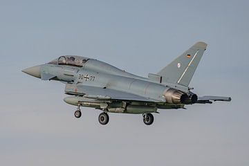 Tweezits Eurofighter Typhoon van de Luftwaffe. van Jaap van den Berg