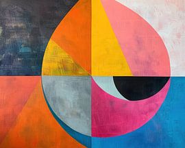 Circle | Harmony in Colour Segments by Modern Collection