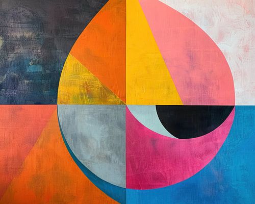 Cercle | Harmonie en segments de couleur