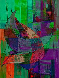 Moderne BoHo. Explosie van Popkleuren en texturen