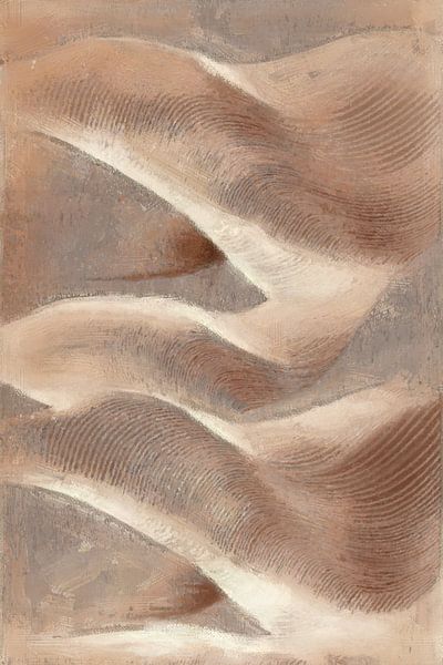 Sandmuster | Terrakotta von Kanzo