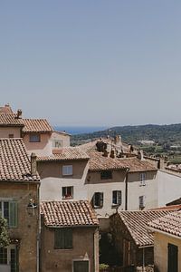 Old houses in Ramatuelle France