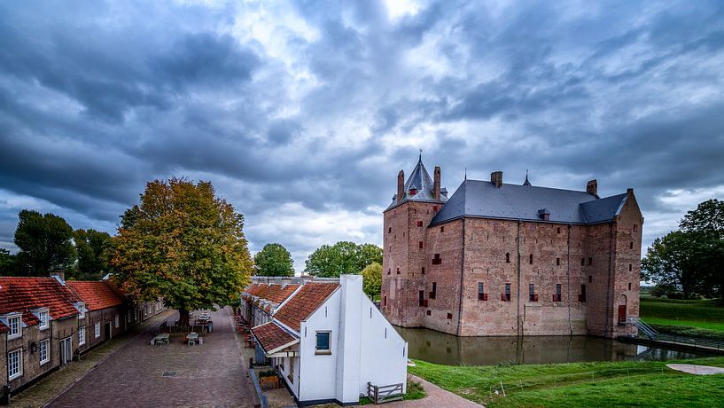 Loevestein Castle by Rene Siebring