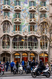 Kleurrijke Casa Batlló van Gaudí van MADK