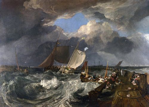 De Pier van Calais, Joseph Mallord William Turner
