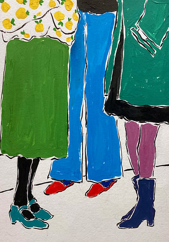 Colorful Fashion Friends