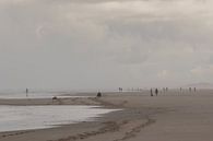 Menschenmassen am Strand von Evert Jan Kip Miniaturansicht