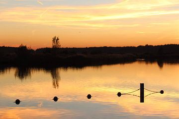 Zonsondergang sur Ruth Van Nierop - Dirks