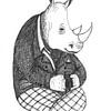 Hertog Neushoorn (serie dierenhof) van Karolina Grenczyk