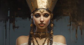 Nefertiti's Blik: Tussen Verleden en Heden van Emil Husstege