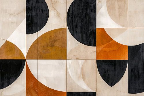 Geometrische harmonie in kleuren